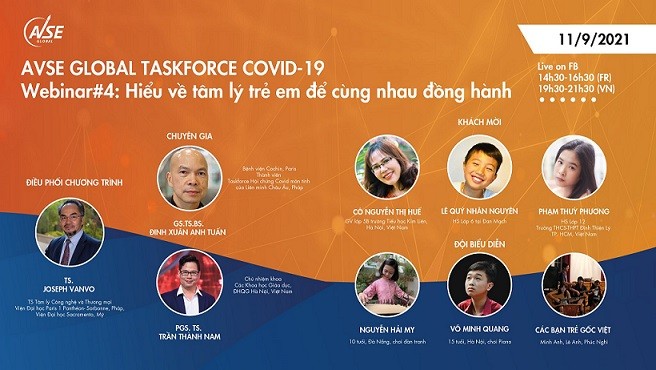 AVSE Global organizes webinar to accompany children amid COVID-19 pandemic
